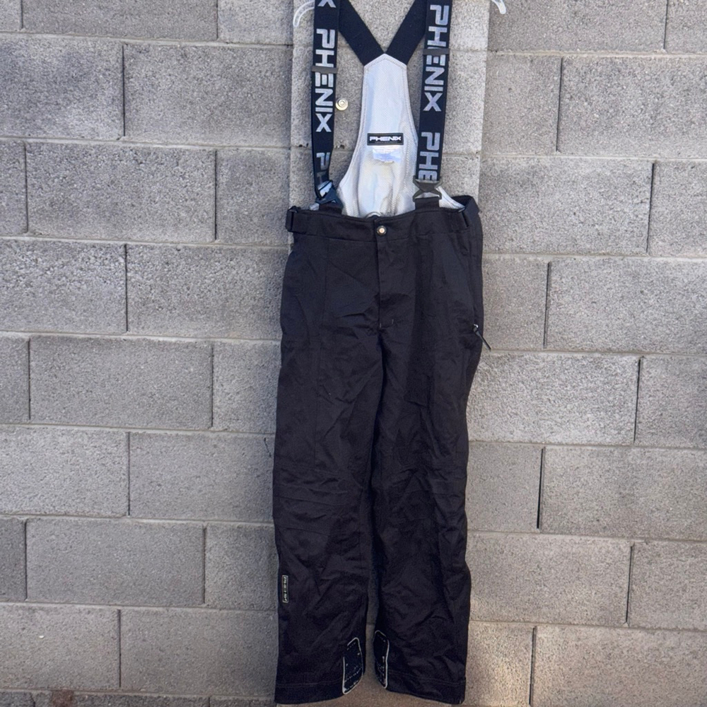 Phenix Ski Pants Bib Snowboard Pants Black Men's Medium